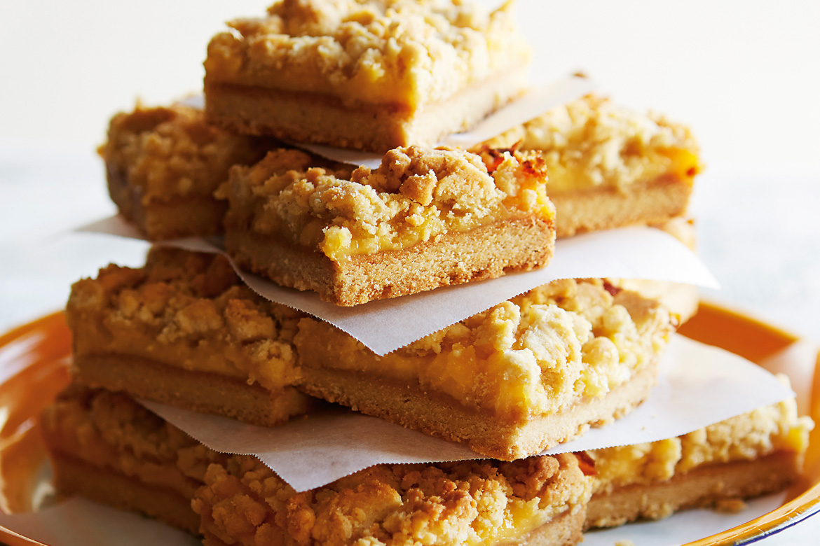 Lemon Curd Shortbread get equally impressive results using passionfruit