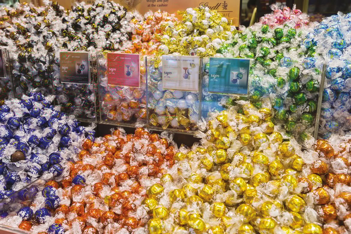 Lindt shop opens at Uni Hill Factory Outlets, Bundoora.