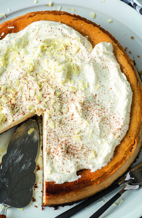 Eggnog Cheesecake