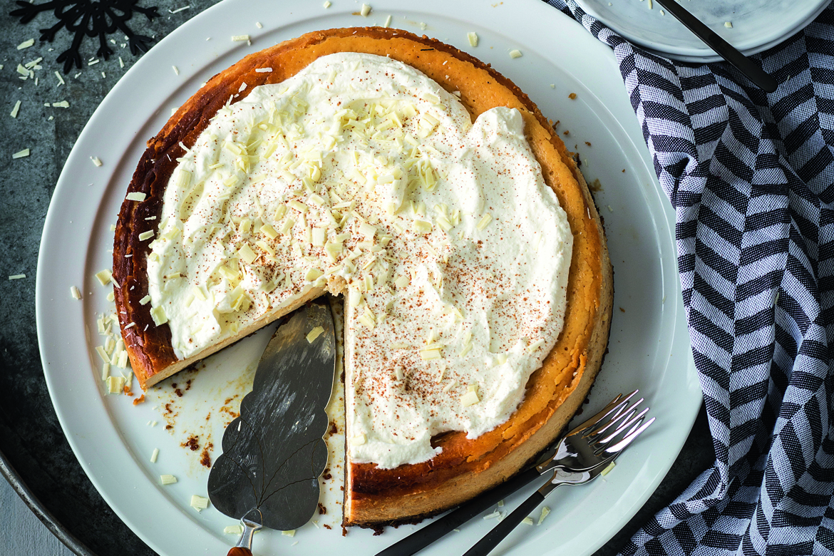 Eggnog Cheesecake