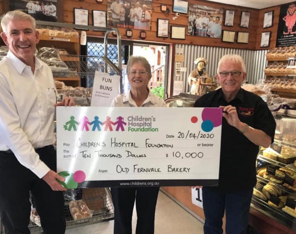 Old Fernvale Bakery raises $10k for sick children