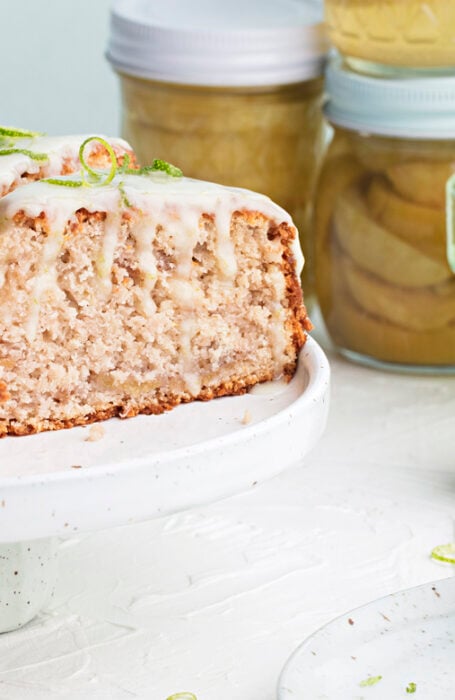 Scrumptious feijoa and coconut cake