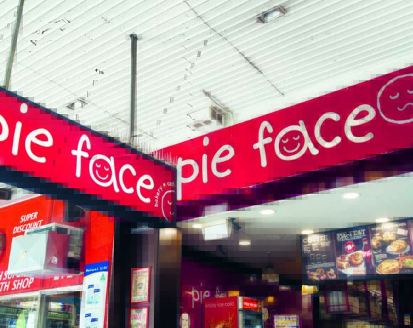 Pie Face in hot water over halal porky pies