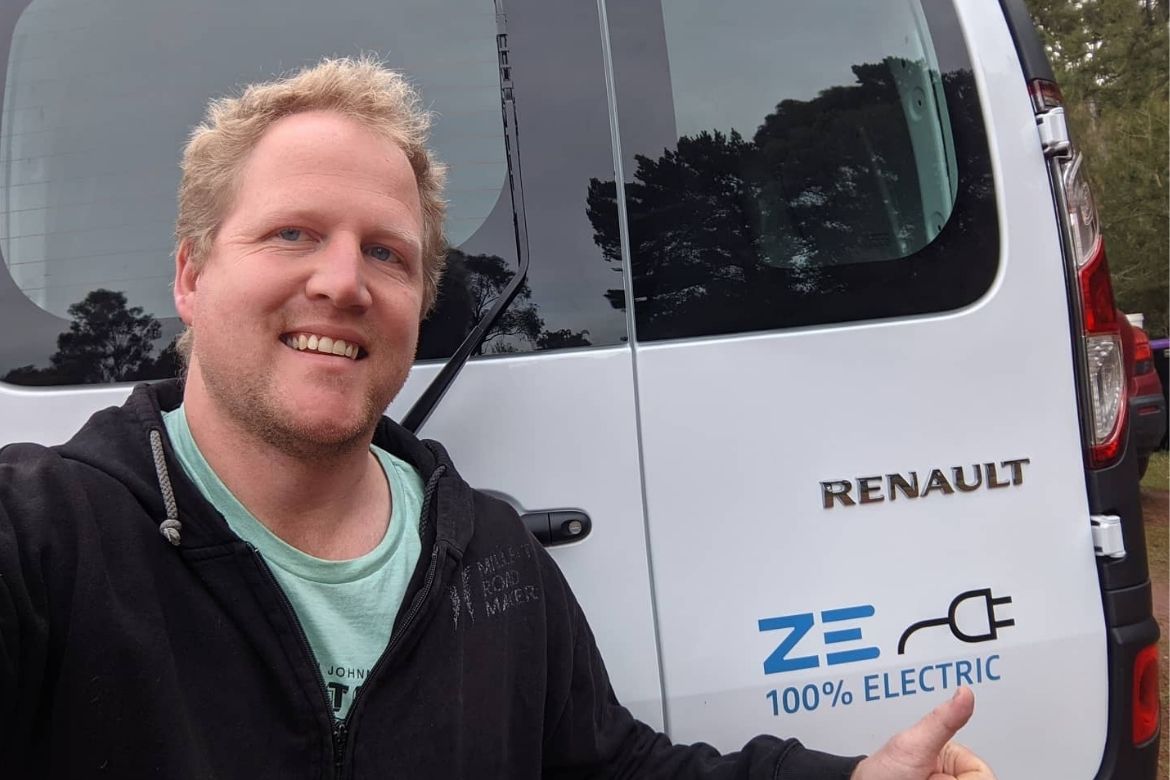 Bakery flips switch to 100 per cent electric delivery van