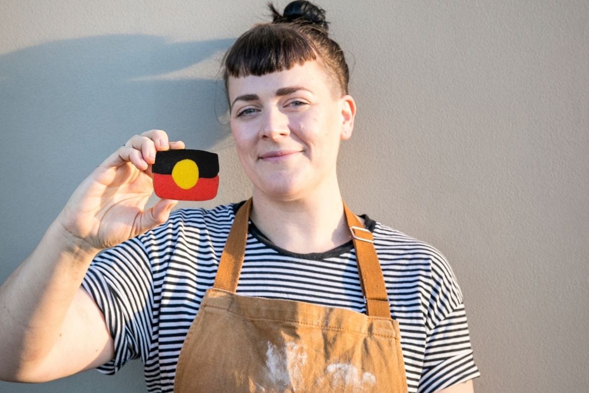 Burnt Honey Bakery shares their recipe for flag cookies