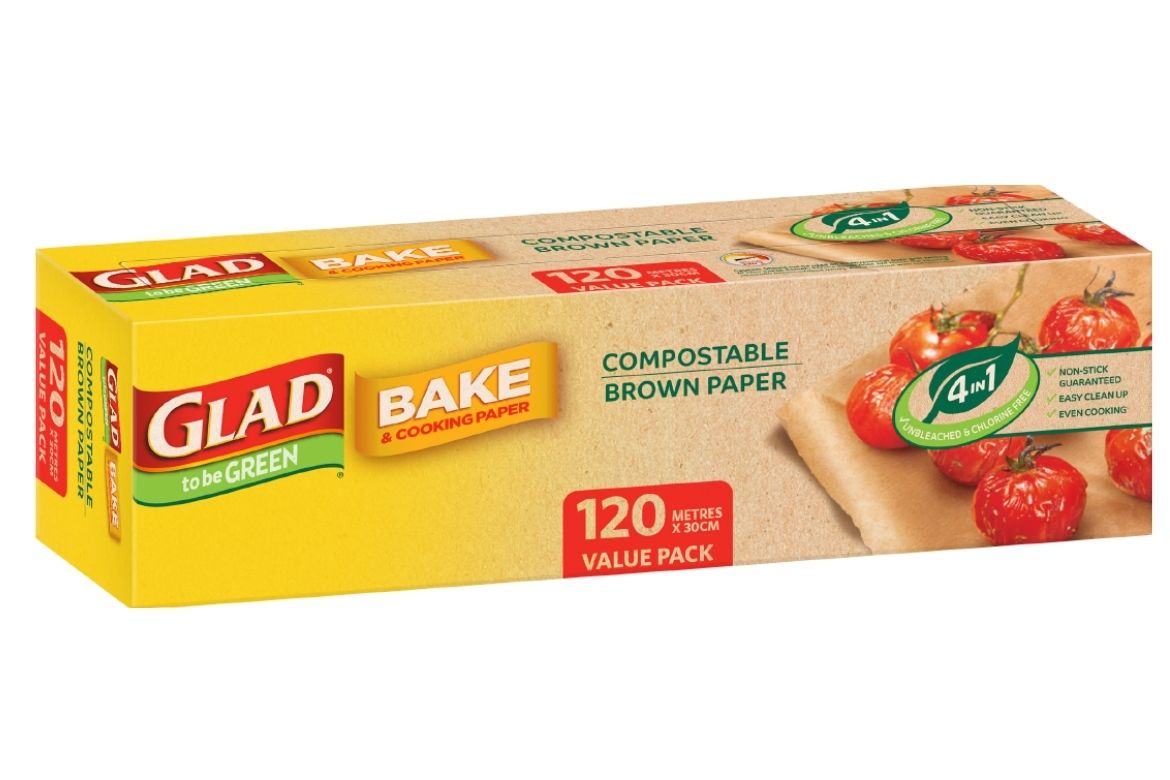 Compostable bake & cooking paper