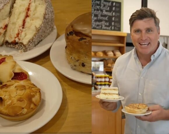 TV host praises country bakery's vanilla slice