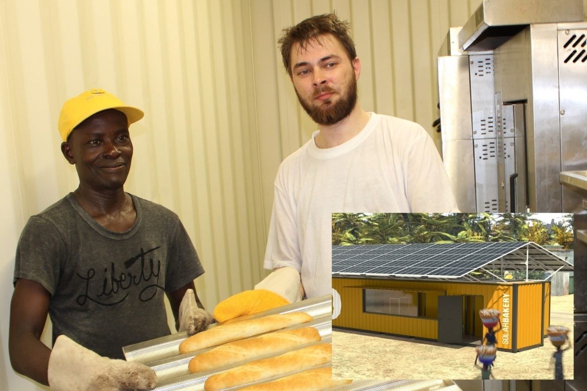 German company creates solar container bakeries