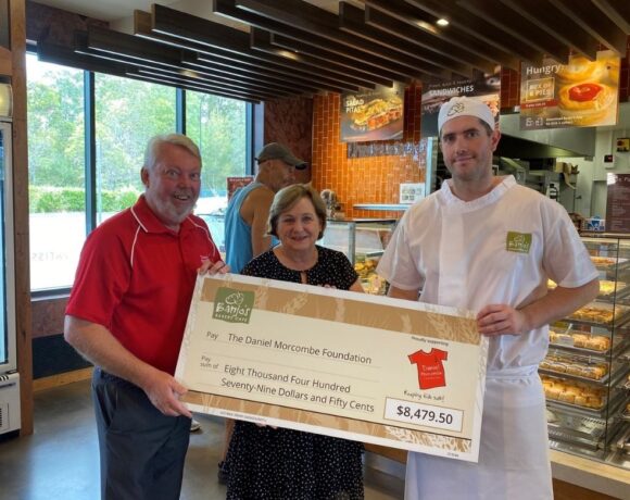 Banjo’s steps up for Daniel Morcombe Foundation