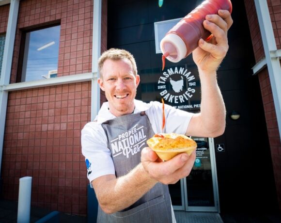 AFL star partners with iconic pie brand