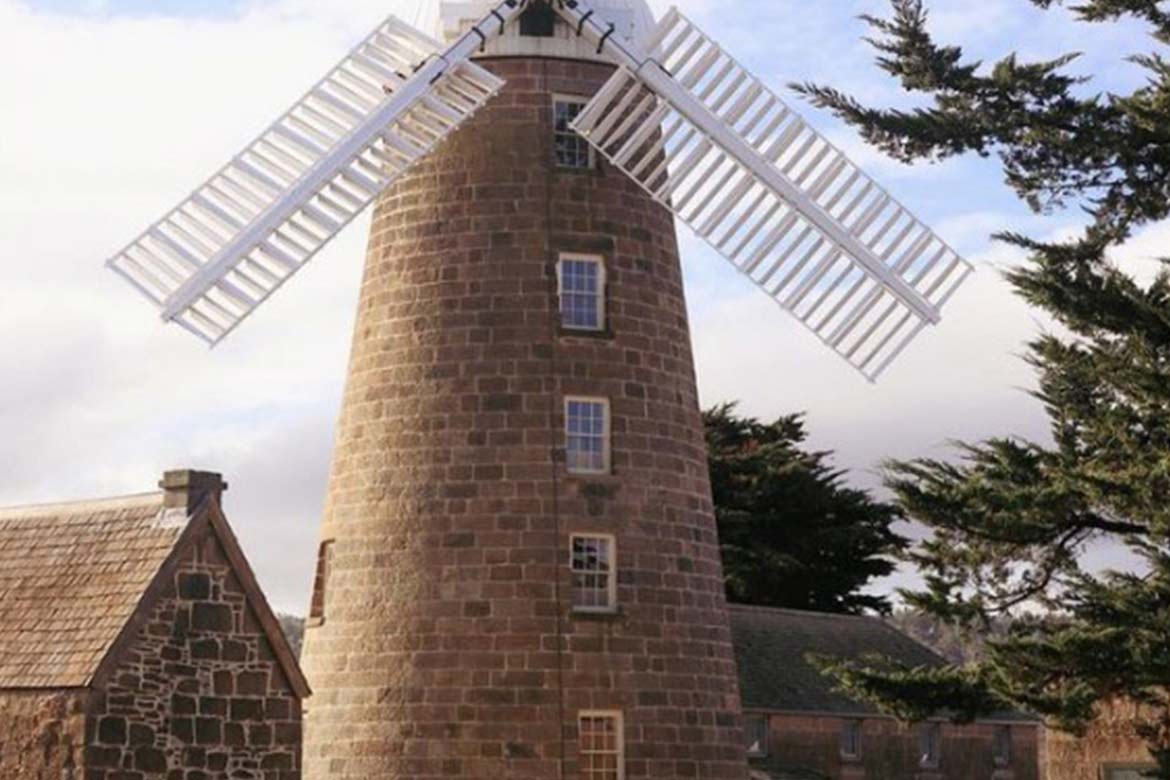a brick windmill (callington mill)