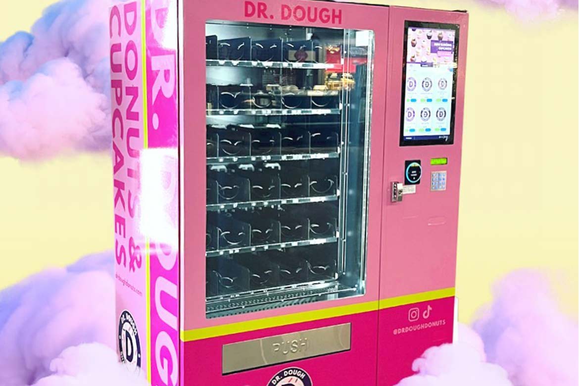 doughnut vending machine, the Dough Lab