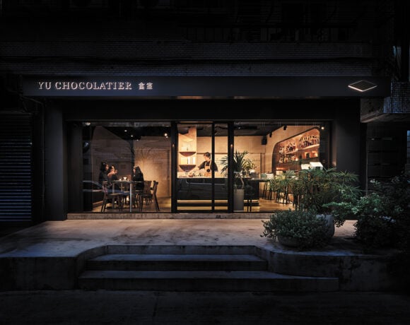 Facade of Yu Chocolatier in Taiwan