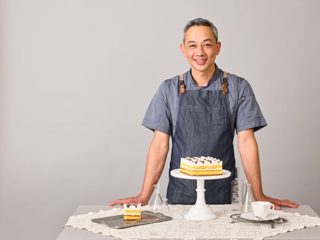 Christopher The from Hearthe has partnered with Meals on Wheels to create a brain-boosting cake