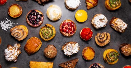 Assortment of sweet gluten free pastries