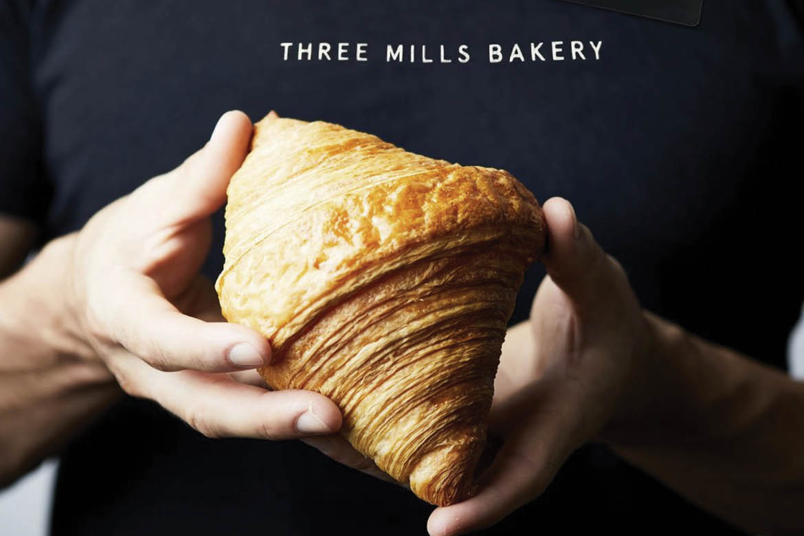 Three Mills Bakery is calling for people to eat croissants for a good cause.