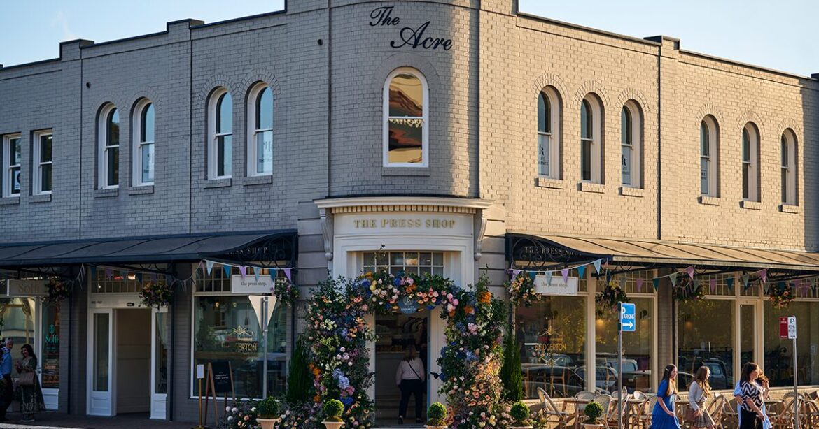 Bridgerton will be taking over the Southern Highliands town of Bowral. Pictured is the exterior of the cinema, which will be showing the first episode. Gumnut Patisserie will be taking part.