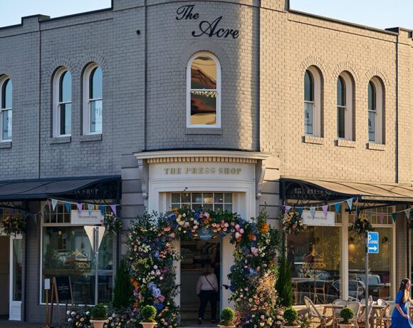 Bridgerton will be taking over the Southern Highliands town of Bowral. Pictured is the exterior of the cinema, which will be showing the first episode. Gumnut Patisserie will be taking part.