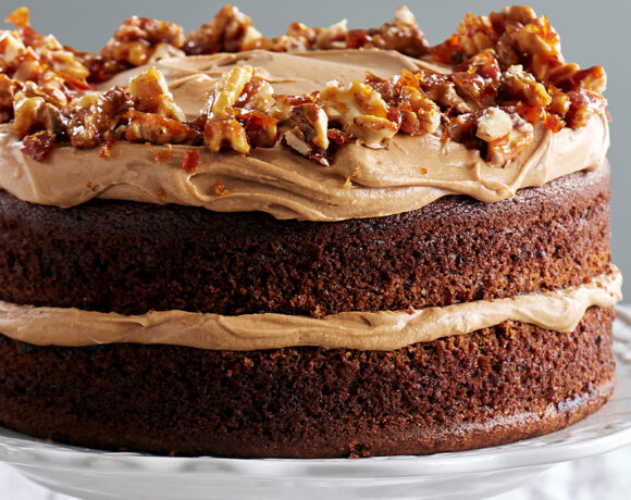 Espresso and walnut cake from The Flexible Baker