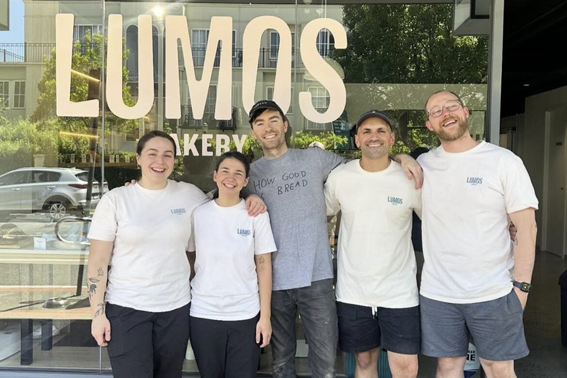 The team at Lumos Bakery and Yiayia Next Door