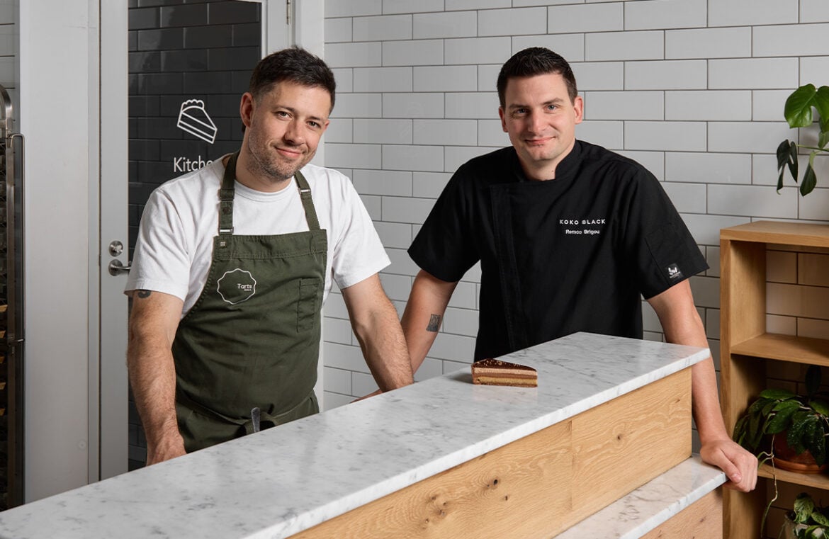 World Chocolate Day celebrations will include a collaboration between Tarts Anon's Gareth Whitton and Koko Black head chocolatier Remco Brigou