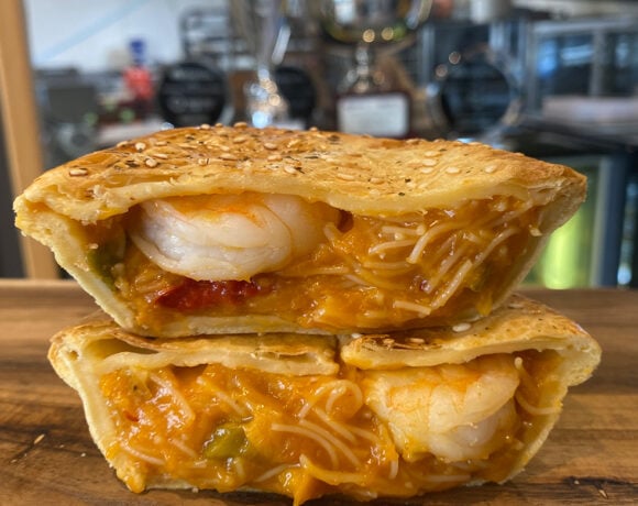 Rolling Pin Pies & Cakes award-winning prawn laksa pie