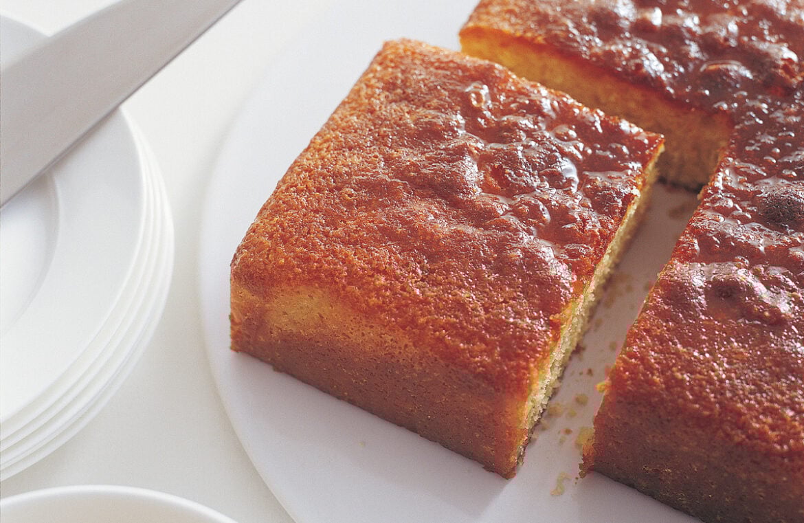 Neil Perry's lime syrup cake
