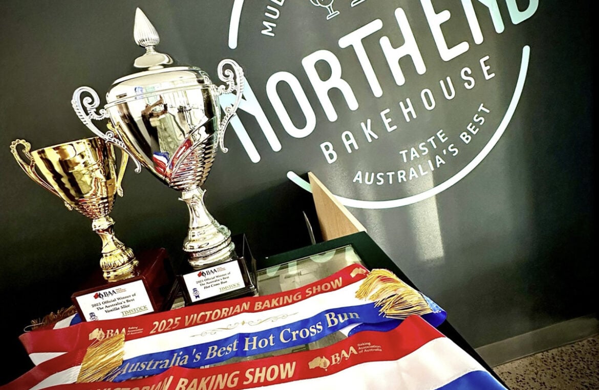 North End Bake House have taken home the Best Hot Cross Bun and Best Vanilla Slice titles for the second year running