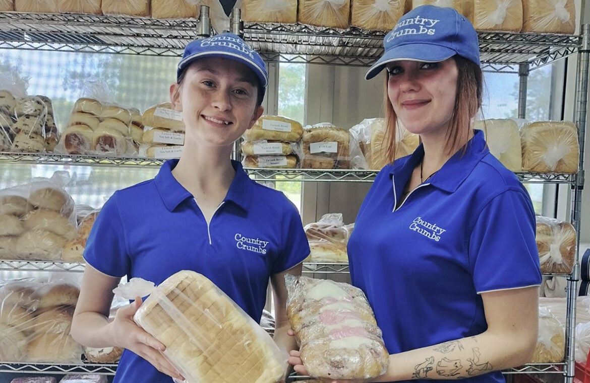 Country Crumbs Bakery is doubling down on production numbers ahead of Cyclone Alfred
