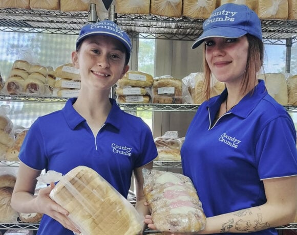 Country Crumbs Bakery is doubling down on production numbers ahead of Cyclone Alfred