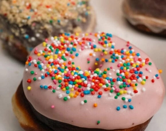 One of the doughnuts on offer at Joey's Doughies