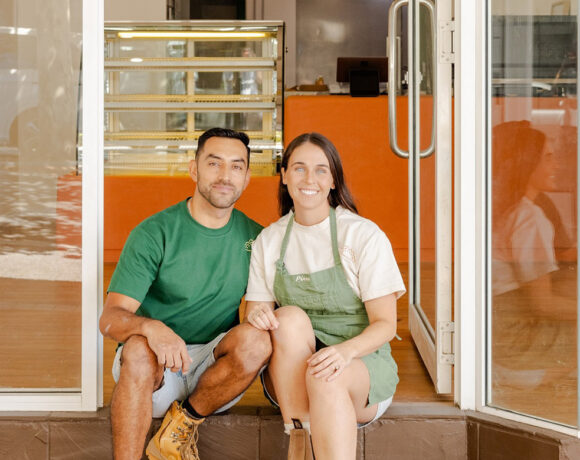 Axel and Brooke Pino from Pino's Empanadas