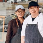 Kun Du with his wife, Jenny