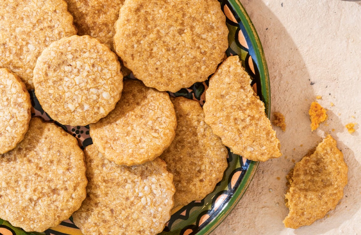 Dibs and Tahinia Shortbread