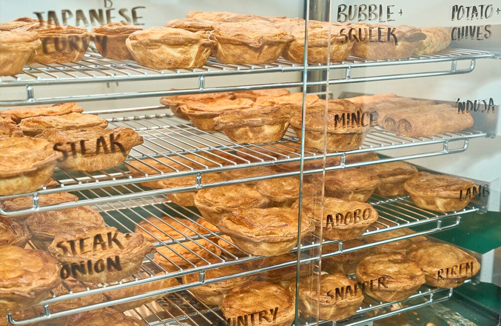 The pie range varies from nostalgic to innovative