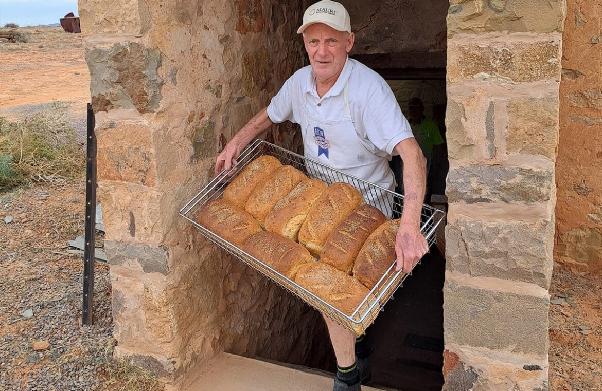 Kerry Storer is one of the volunteers at Farina Bakery