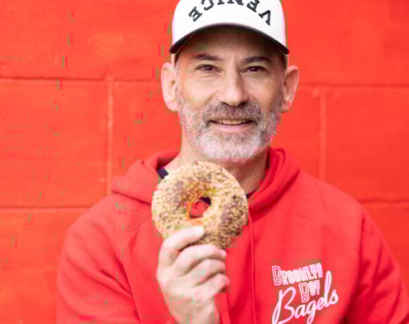 Michael Shafran is the brains behind Brooklyn Boy Bagels
