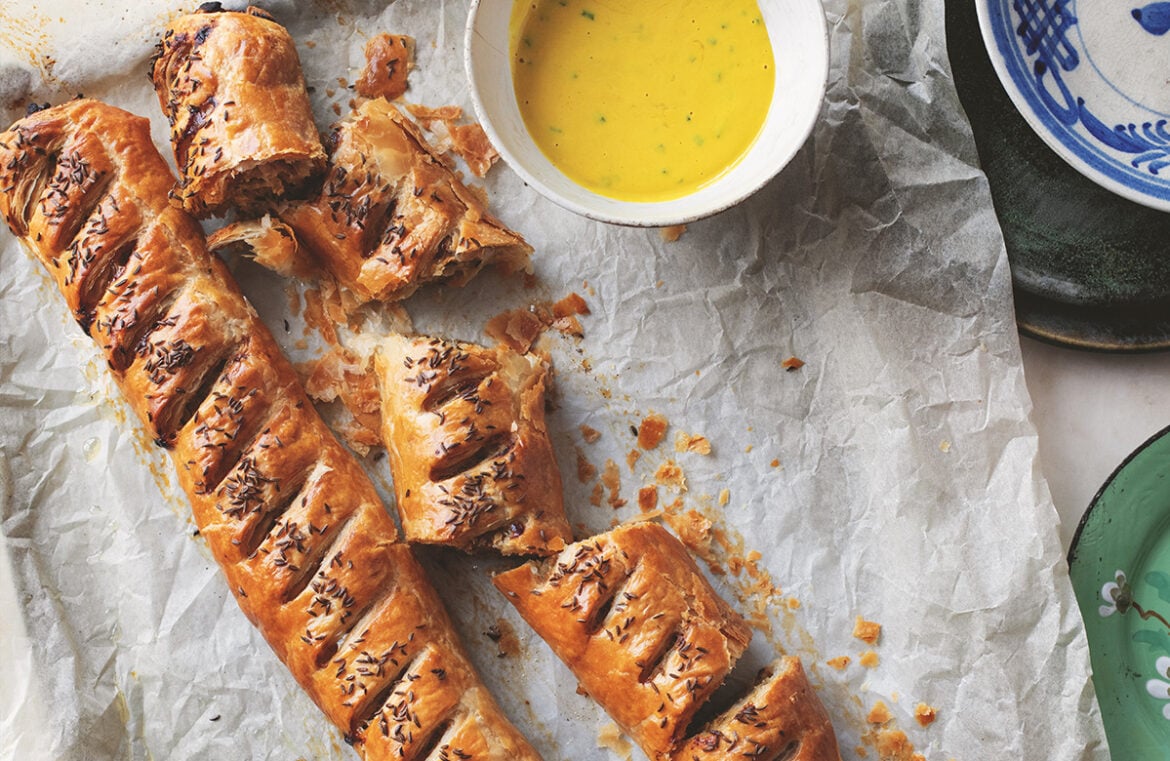 Yotam Ottolenghi's German-style sausage roll