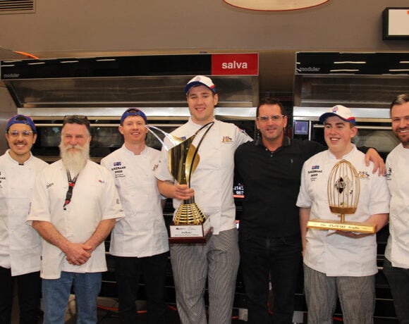 The winning Team Australia for 2025 ANZBake