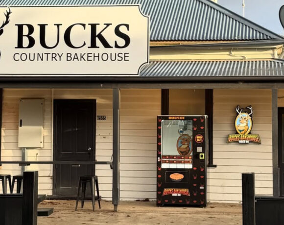 Bucks Country Bakehouse has installed a frozen pie vending machine
