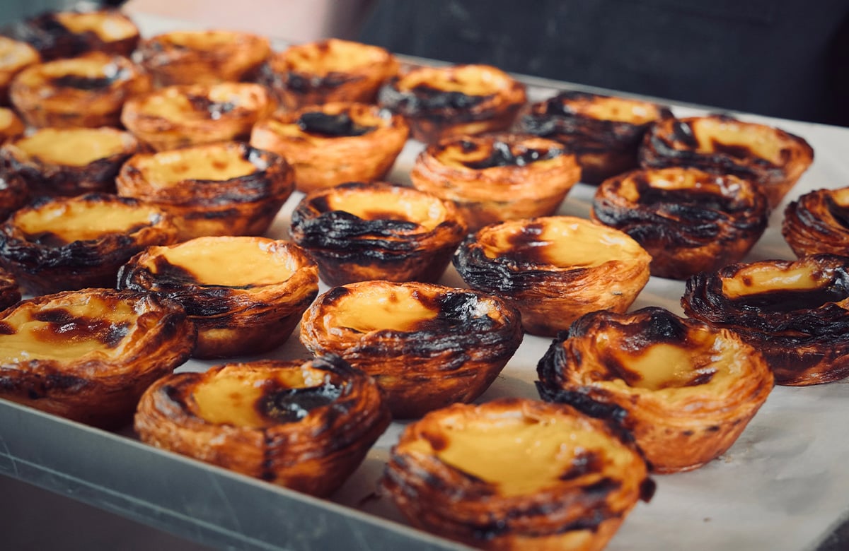 Despite their simple appearance, the tarts are highly technical