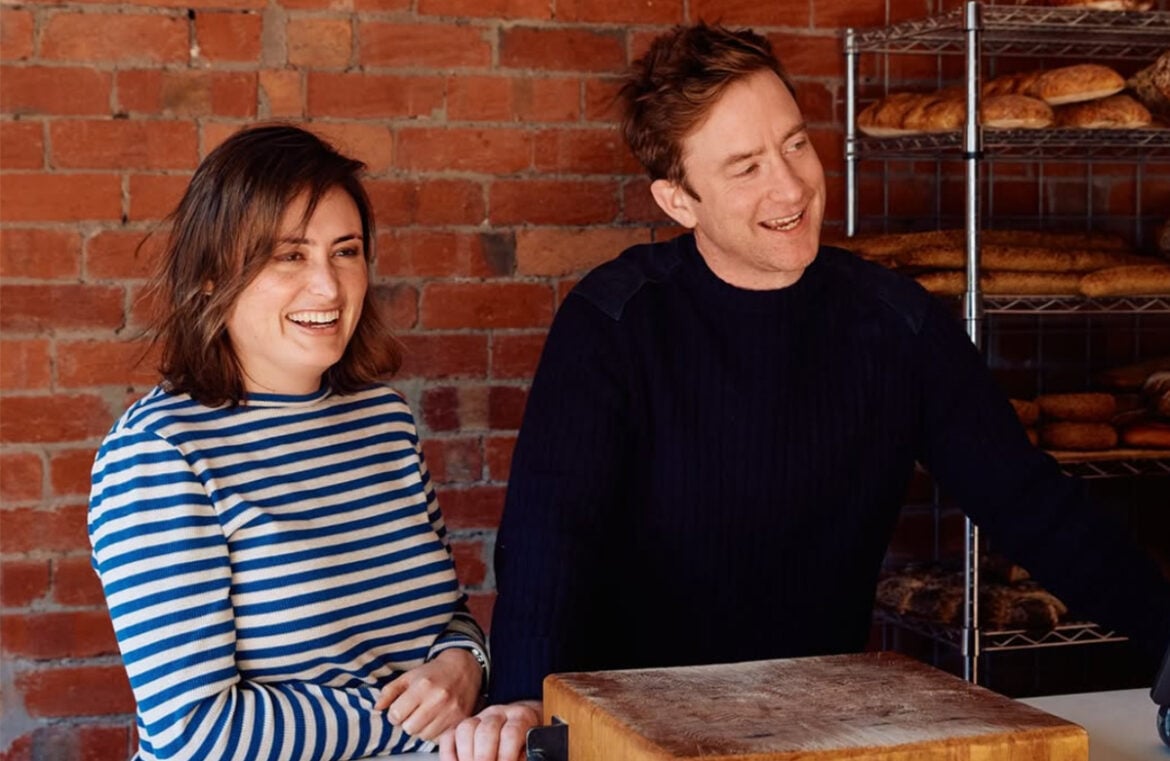 Mike and Mia Russell from Baker Bleu