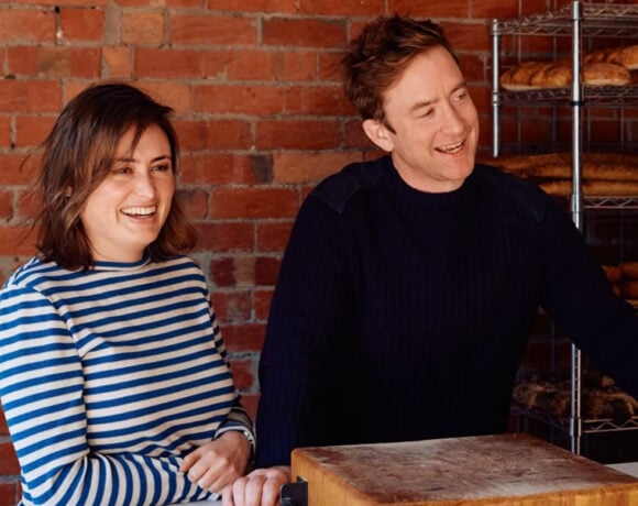 Mike and Mia Russell from Baker Bleu
