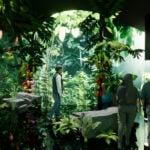 The Cacao Forest at the Chocolate Experience at Cadbury