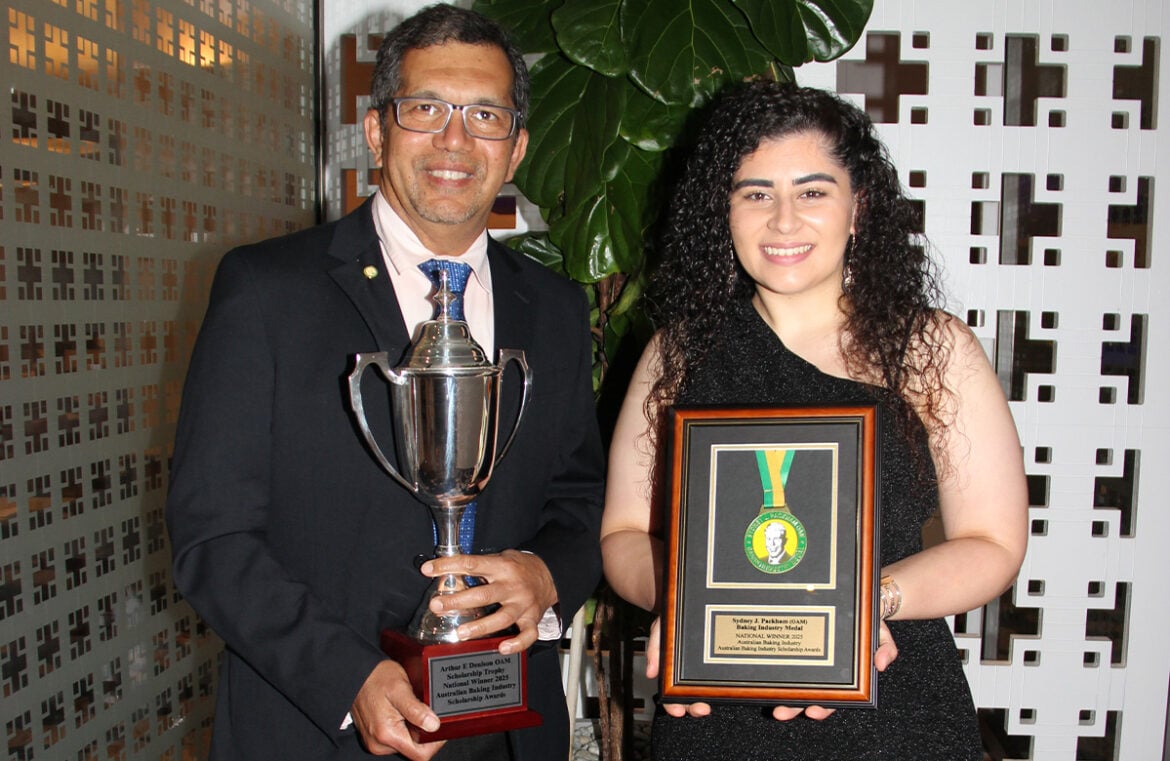 The 2025 ABINSA winners Ruwan Colombage and Carla Penza