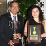 The 2025 ABINSA winners Ruwan Colombage and Carla Penza