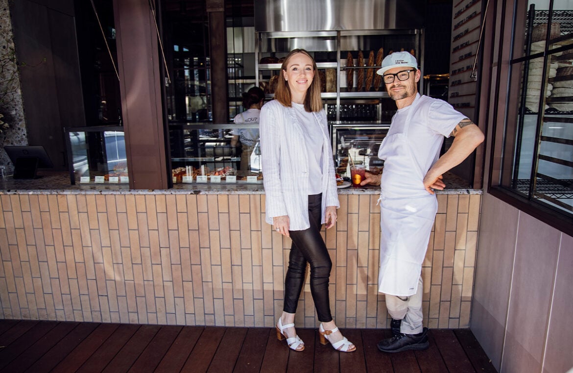 Rebecca Foley and Lutz Richter are the team behind Sprout Artisan Bakery