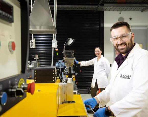 Edward Attenborough and Dr Leonie van ’t Hag are creating smarter bioplastics for packaging and medical films to cut down single-use waste
