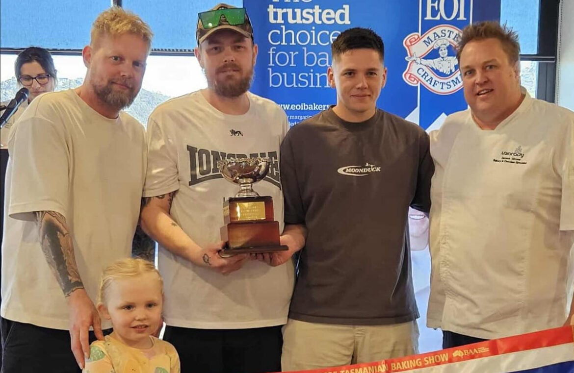 Bakers Delight Mowbray took home the Champion Loaf of the Show trophy at the 2025 Tasmanian Baking Show