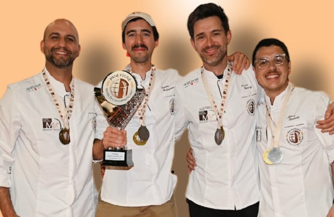 Team Australia has placed third at the Panettone World Championship